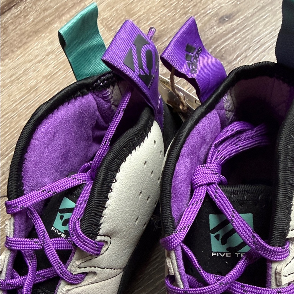 adidas Athletic Shoes - Black, Purple, and Teal - Picture 6 of 6